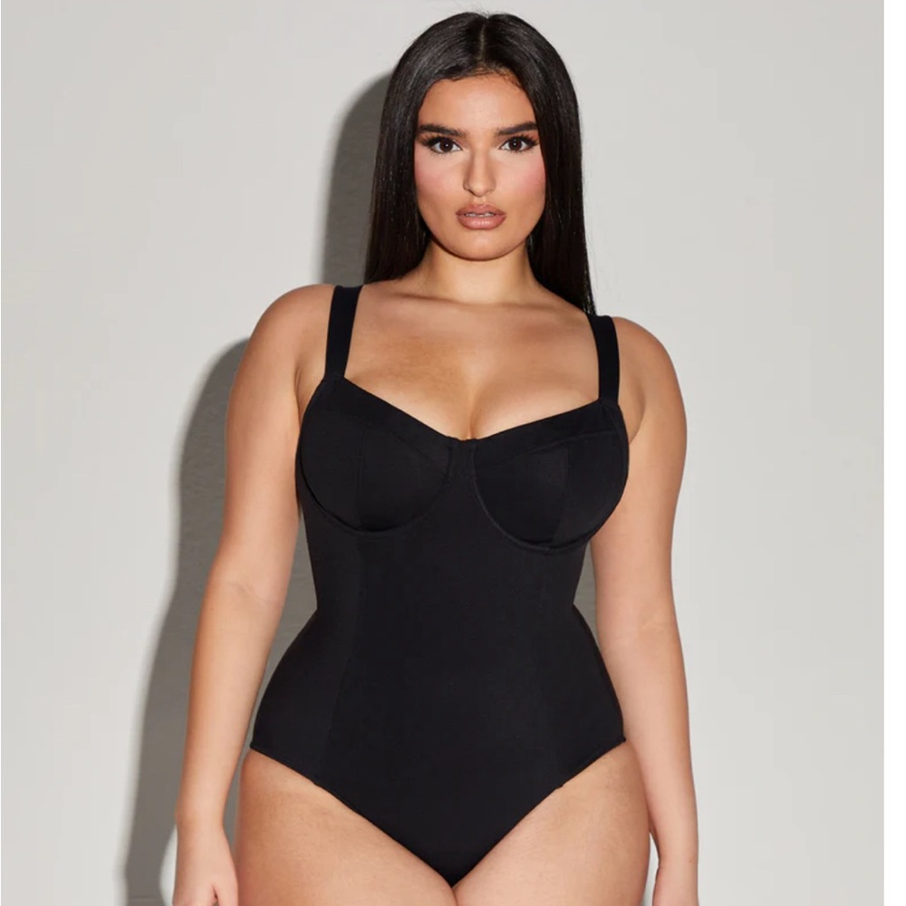 TA3 Swim Black Lifty Swim Suit in Short